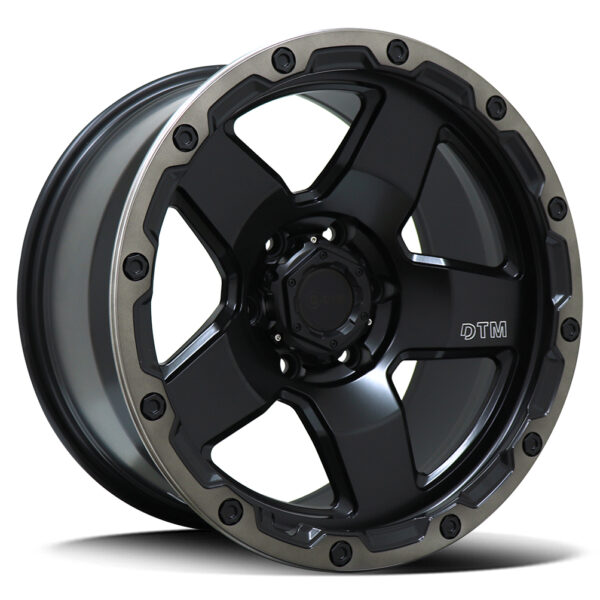 DTM Hd R3809 | Drac SATIN BLACK 18x9.5 6x139 5P