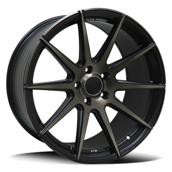 DTM 5792 | Gatling SATIN BLACK 19×8.5 5×114 36P