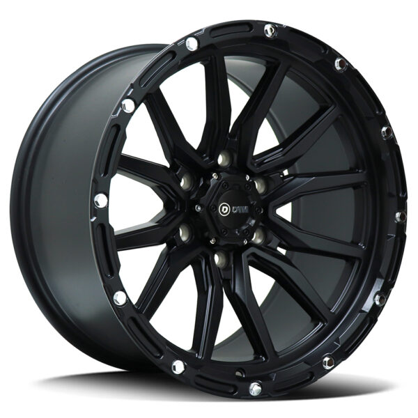DTM Hd AT12 SATIN BLACK 18x9.5 6x139 15P