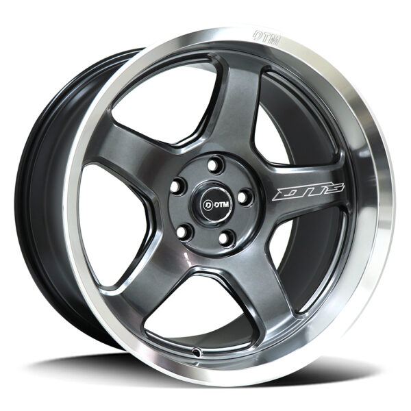 DTM Old-Skool 3835 | DT5 HYPER BLACK 18x9.5 5x114 22P
