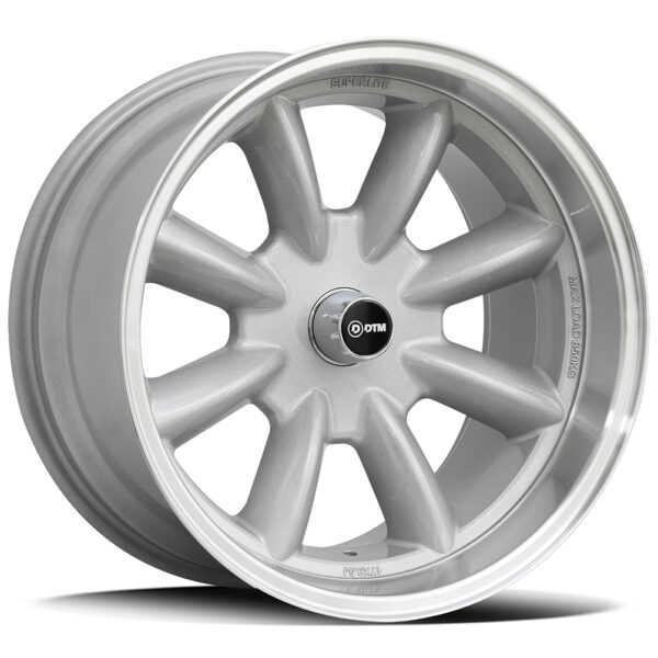 DTM Old-Skool 8043 | Old Skool-Sl SILVER POLISHED 17x8 5x114 -114P
