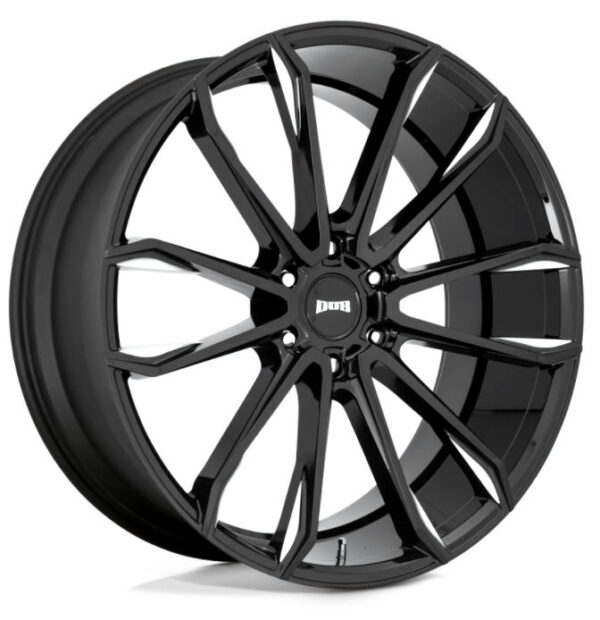 Dub S252 | Clout GLOSSY BLACK 24x10 6x139 30P