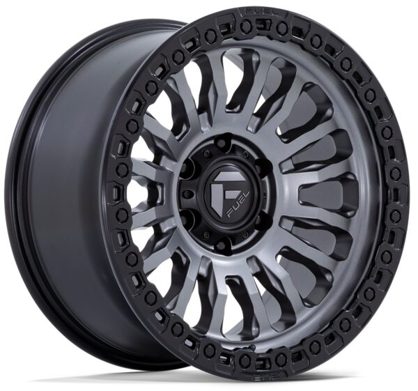 Fuel FC857 | Rincon MATTE GUNMETAL 20x9 5x127 1P