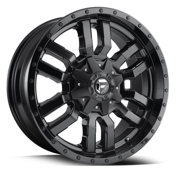 Fuel D596 | Sledge MATTE BLACK 22x10 5x139 -139x5P
