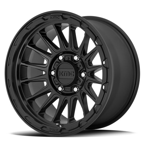 KMC Xd KM542 | Impact SATIN BLACK 17x8.5 8x165 0P
