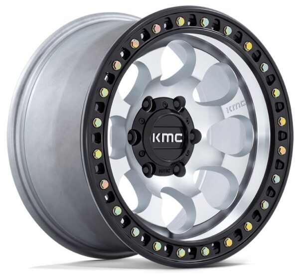 KMC KM550 | Riot MACHINED SATIN 17x8.5 6x139 10P