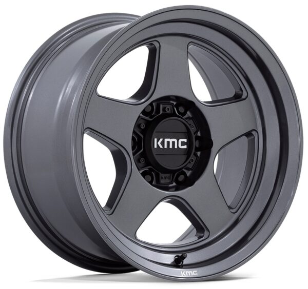 KMC KM728 | Lobo MATTE GUNMETAL 17x9 6x139 -139P