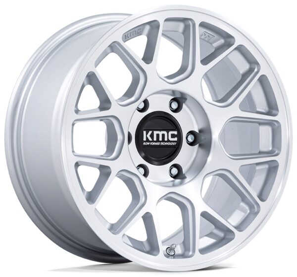 KMC KM730 | Hatchet GLOSS SILVER 17x8.5 6x139 25P