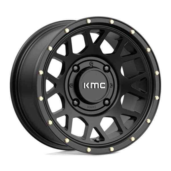 KMC KS135 | Grenade-Utv SATIN BLACK 14x7 4x156 38P