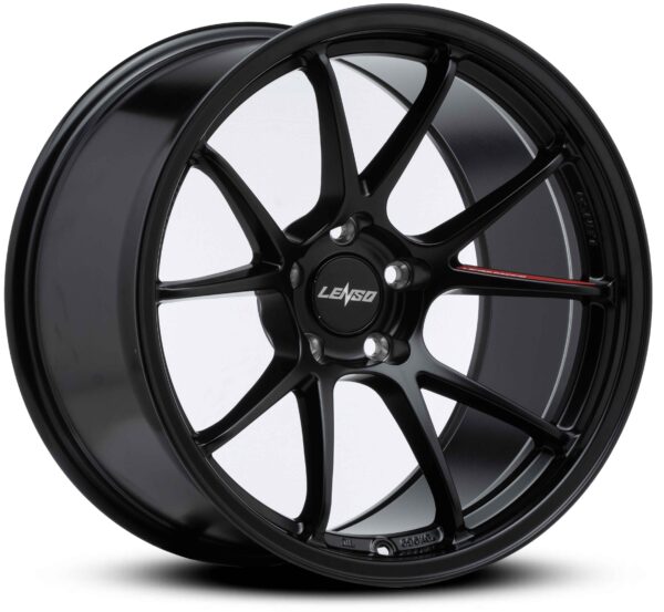 Lenso 95G | Project D SATIN BLACK 18x9.5 5x114 22P