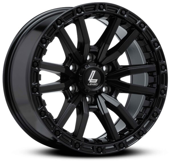 Lenso Max Valor SATIN BLACK 17x9 6x139 12P
