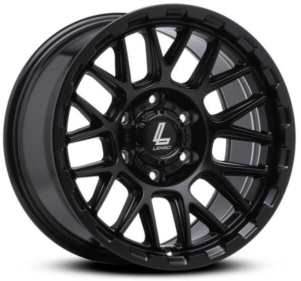 Lenso M1C | Cezar SATIN BLACK 18x9 6x139 12P