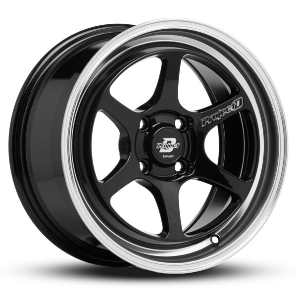 Lenso 902 | RACE-2 BLACK POLISH 15x7.5 4x100 35P