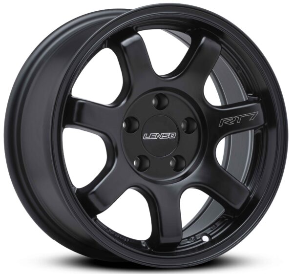 Lenso RT7 SATIN BLACK 16x7 5x114 10P