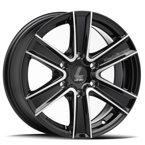 Lenso Rtk BLACK POLISH 16x7 6x130 38P