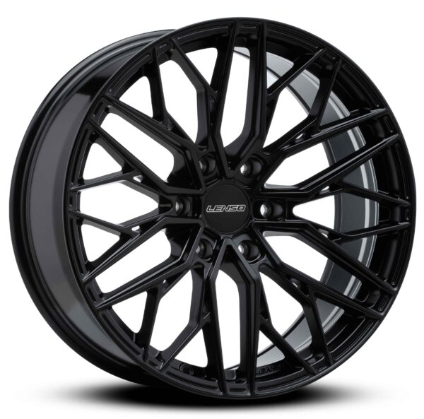 Lenso Jager | Ventus 6-STUD SATIN BLACK 18x9 6x139 15P