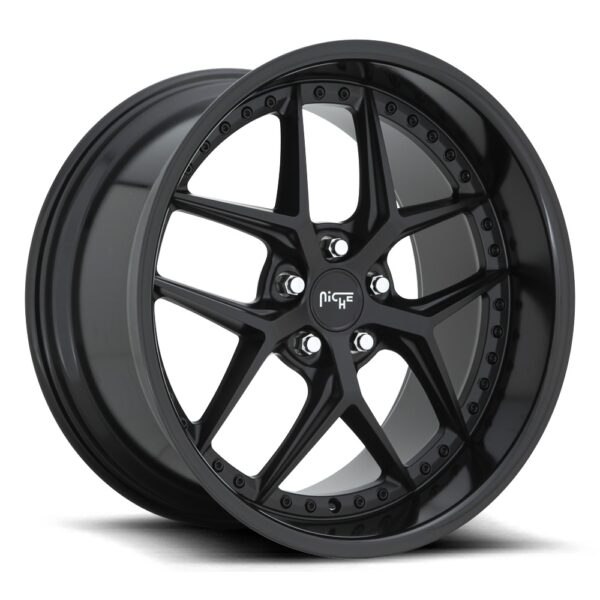 Niche M226 | Vice SATIN BLACK 20x10.5 5x120 35P