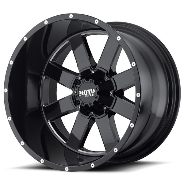 Moto Metal MO962 BLACK MILLED 18x10 6x139 -139P
