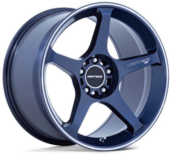 Motegi MR159 | Battle V GLOSS BLUE 18x9.5 5x100 38P