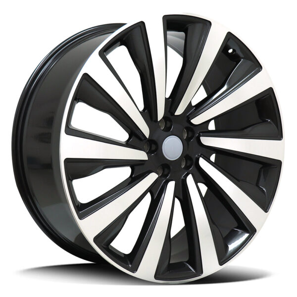 Replica Landrover 947D BLACK MACHINED 24x10 5x120 40P