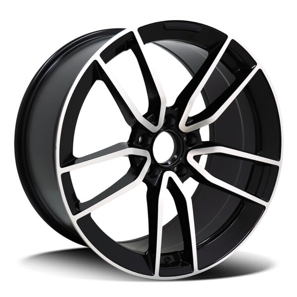 Replica Mercedes 6660/6680 | Rsv BLACK POLISH 22x10 5x112 50P