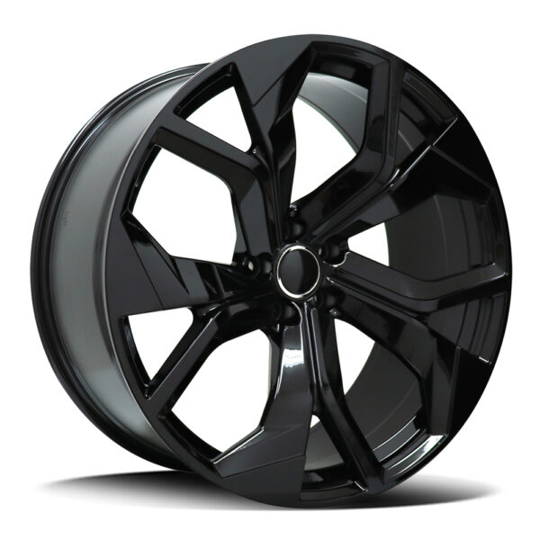 Replica Audi 5673 BLACK 22x10 5x112 20P