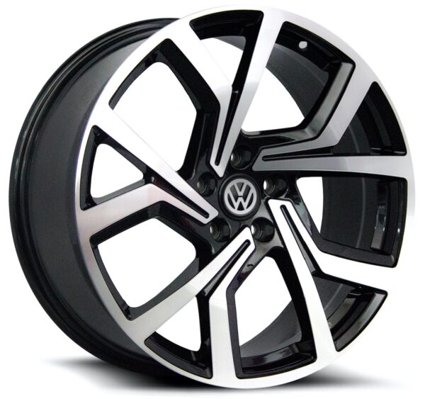 Replica Vw 5573 | Giza BLACK POLISH 17x7.5 5x100 35P