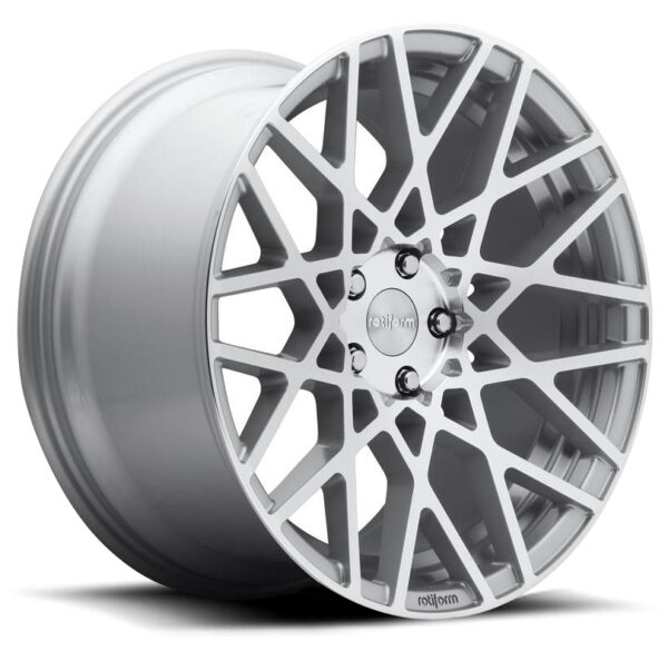 Rotiform R110 | Blq SILVER POLISH 19x8.5 5x114 38P