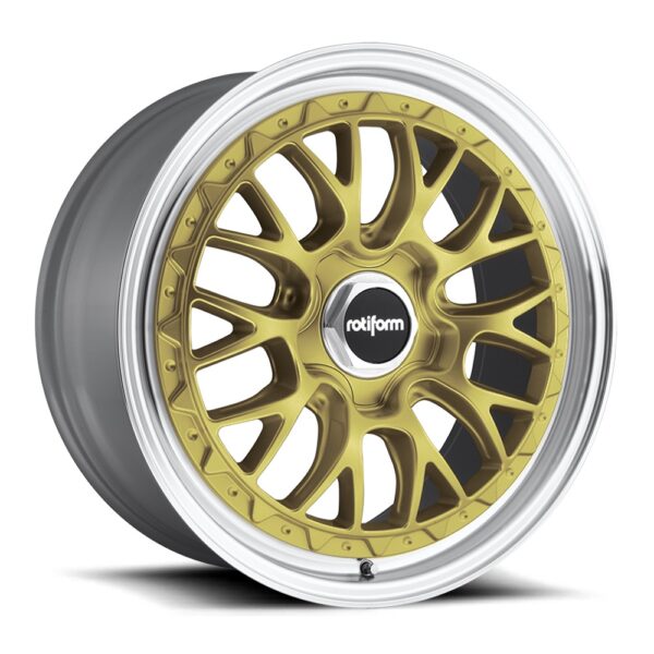 Rotiform R156 | Lsr GOLD POLISH 19x10 5x112 35P