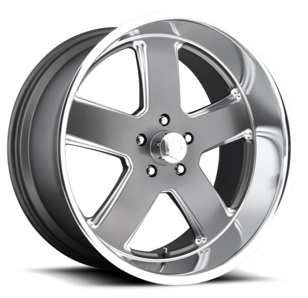 US Mags U118 | Hustler TEXTURED GUNMETAL 20x9.5 5x127 1P