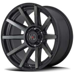KMC Xd XD847 | Outbreak SATIN BLACK 20x9 6x120 30P