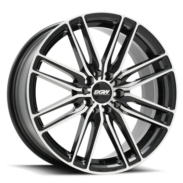 BGW Maze Gloss Black 16x7 4x100 35P