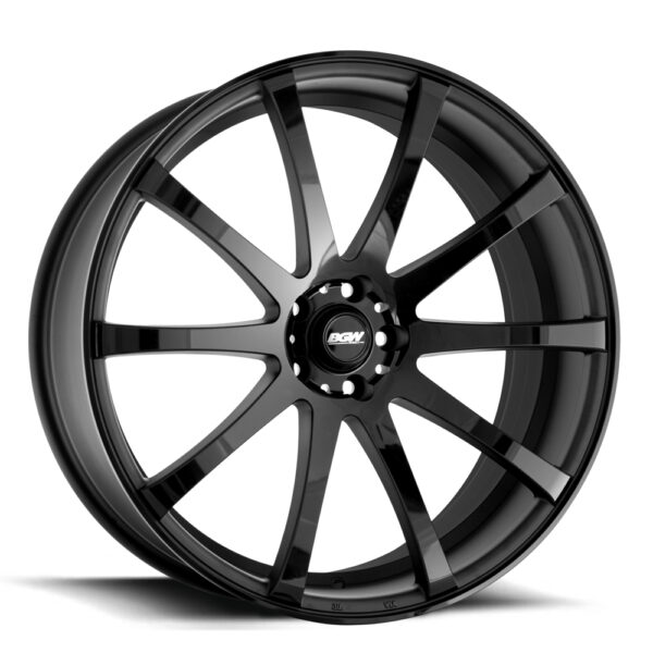 BGW Pursuit Matt Black 22x9 5x112 27P