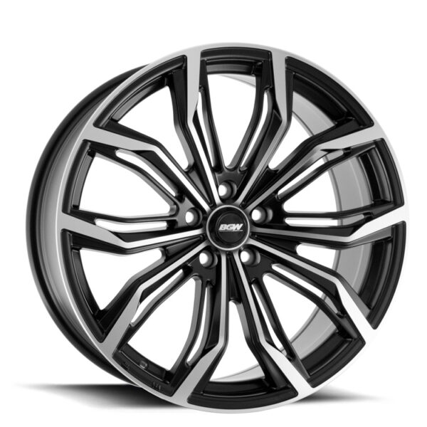 BGW Black Widow Satin Black 22x9.5 5x114.3 30P