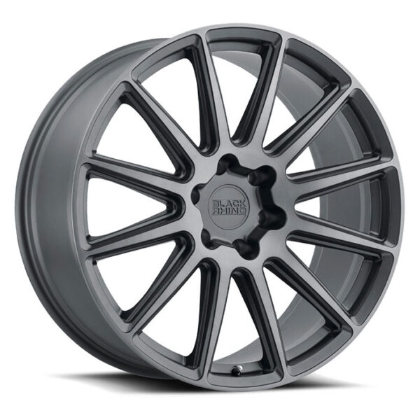 Black Rhino Waza Brushed Gunmetal 22x9 6x114.3 40P