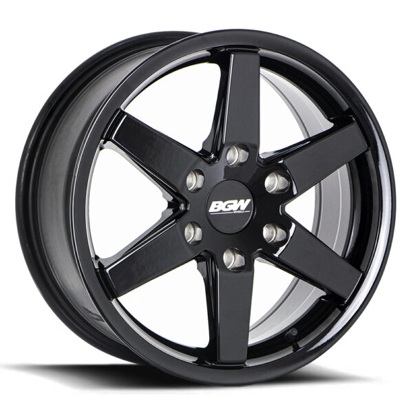 BGW Urban Gloss Black 16x7 6x130 45P
