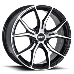 BGW Compton Gloss Black 17x7.5 5x114.3 38P