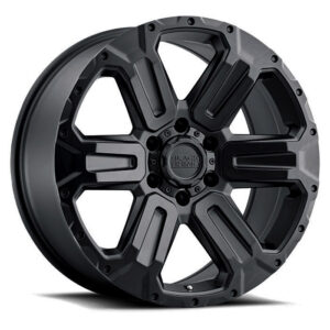 Black Rhino Wanaka Matt Black 18x9 6x139.7 12P