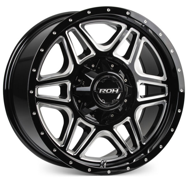 ROH Alloy Maverick Gloss Black 17x8.5 5x150 0P