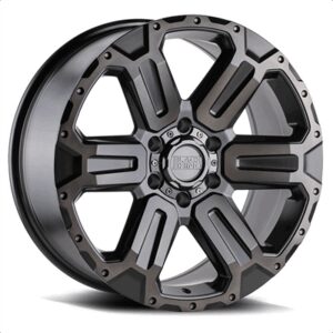 Black Rhino Wanaka Matt Gunmetal 17x8.5 6x139.7 12P