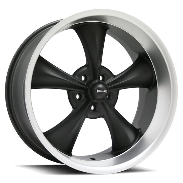 Ridler R695 Matt Black 18x8 5x4.75 0P