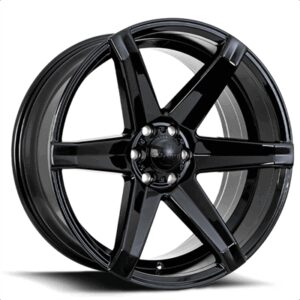 Covert RV2 Gloss Black 20x9.5 6x114.3 15P