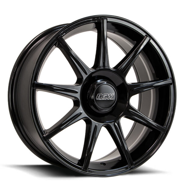 BGW TECH-9 Gloss Black 20x8.5 5x108 35P