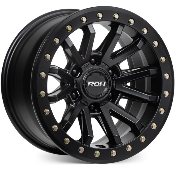 ROH Alloy Zullo Matt Black 17x9 6x139.7 -12P