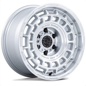Black Rhino Awol Silver w/Machined 20x8.5 6x139.7 25P