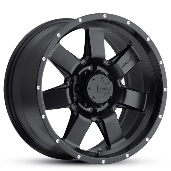 Mamba Outlaw 25 MATT BLACK 18x9 6x139.7 25P