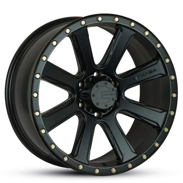 Mamba Tomahawk 20 MATT BLACK 17x9 6x139.7 20P