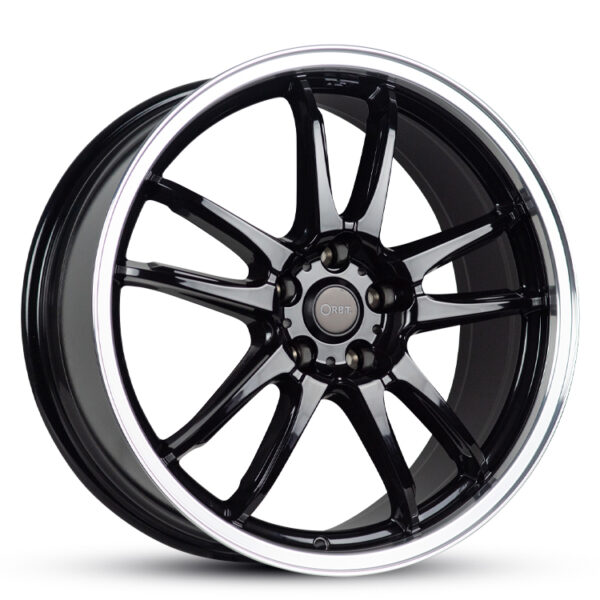 Orbit Optimus 35 GLOSS BLACK 19x8.5 5x114.3 35P