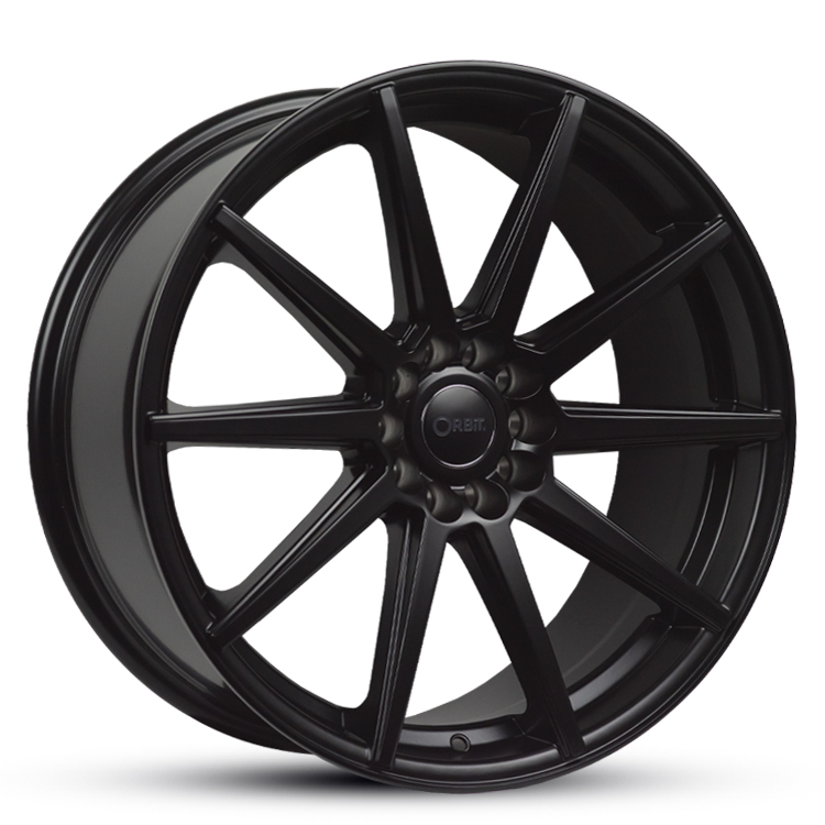 Orbit Raven 40 MATT BLACK 19x8.5 5x114.3,5x108 40P