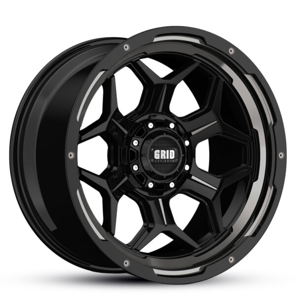 Grid GD16 35 DOUBLE DARK 17x9 6x139.7 35P